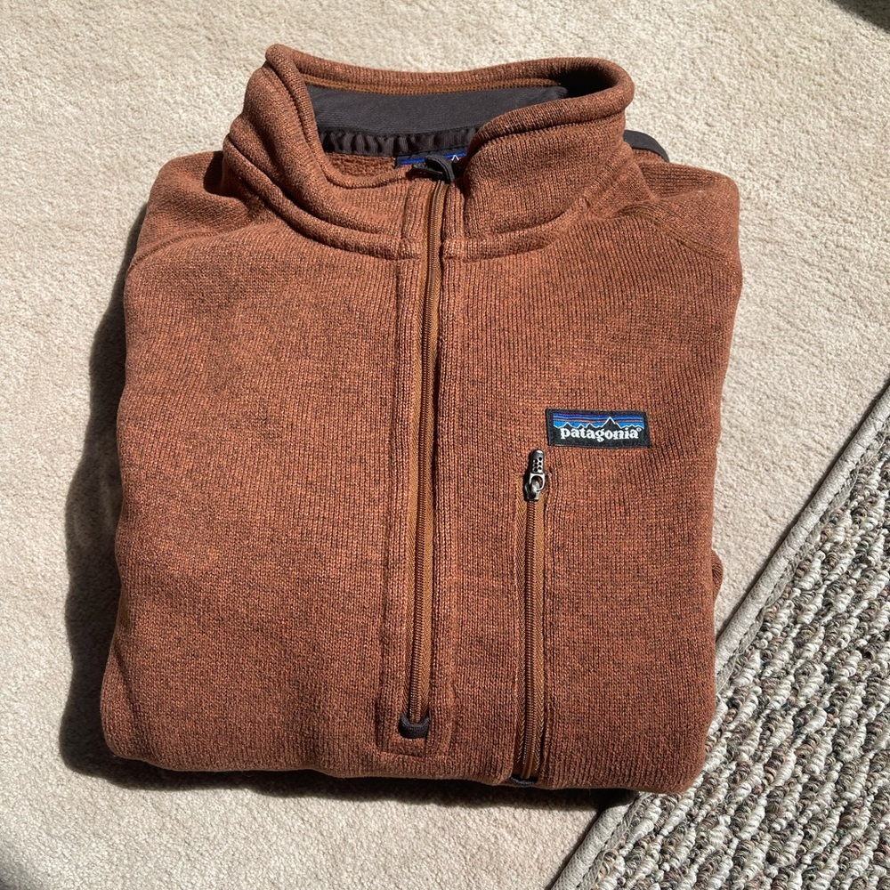 Patagonia quarter zip better sweater fleece